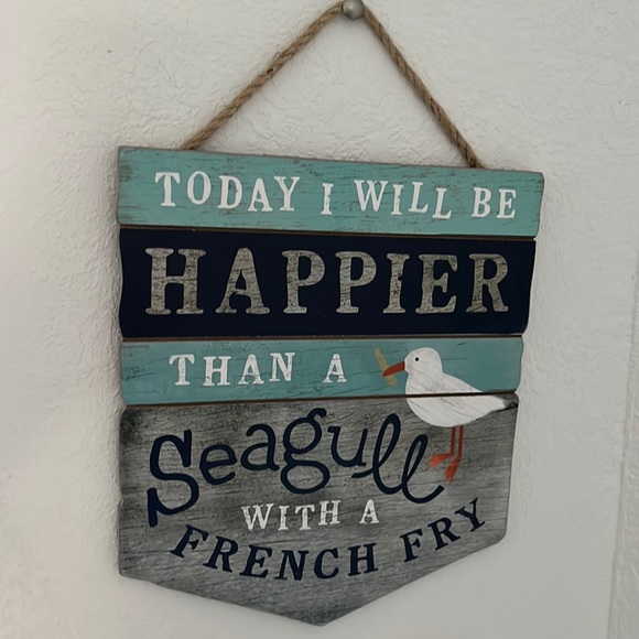 Beach picture, wooden, great, first summer house, wall decor - Picture 1 of 2